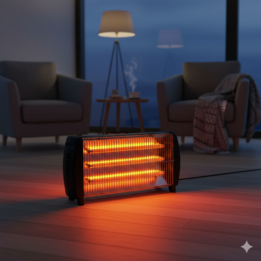 Stufa Elettrica 3 Elementi Steatite 1800W ECM S3