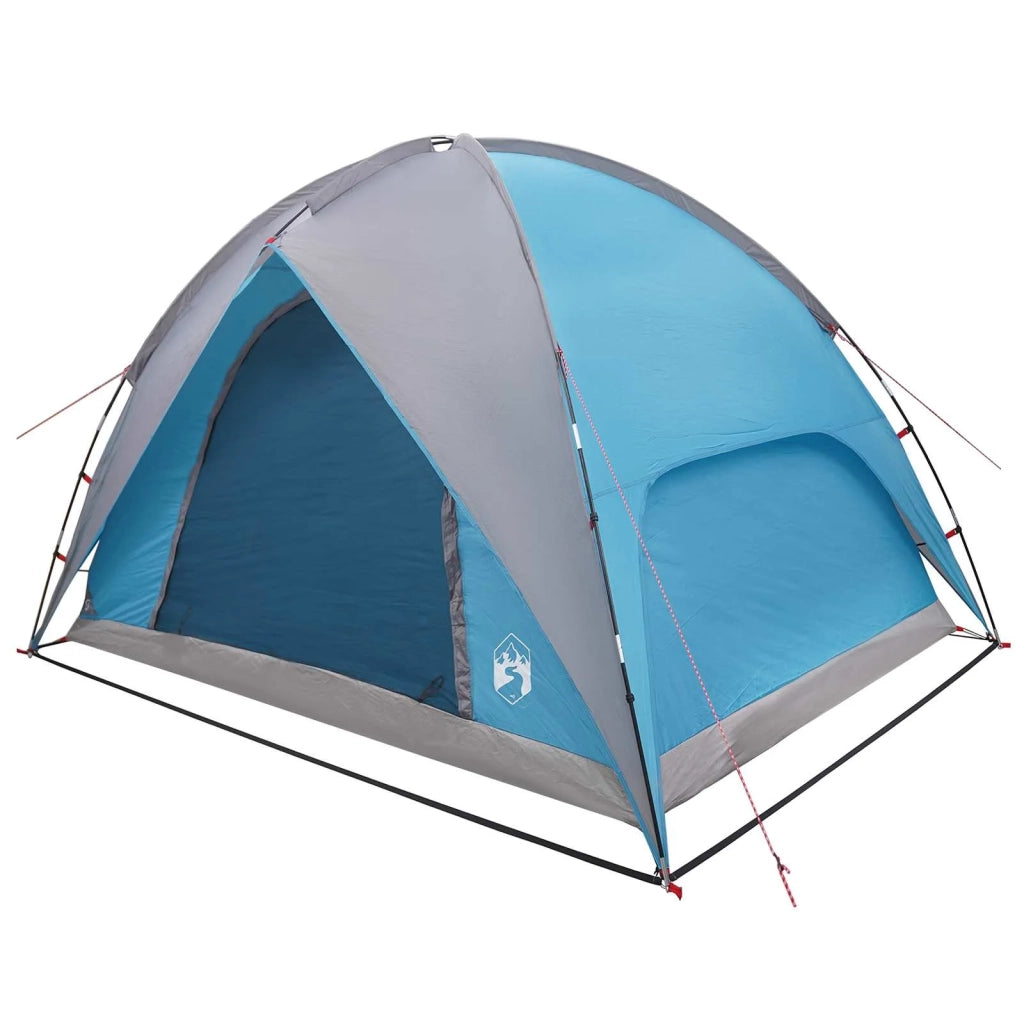 Tenda da campeggio con telo antipioggia impermeabile Cupola Blu 42028521