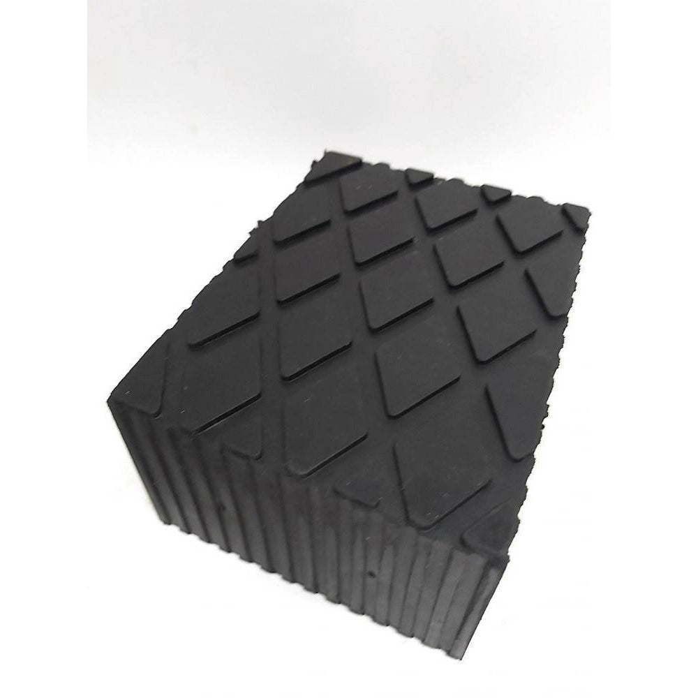 Trade Shop - Set 2 Pezzi Tamponi In Gomma Per Ponti Sollevatori Tampone 16 X 12 X 8 Cm -