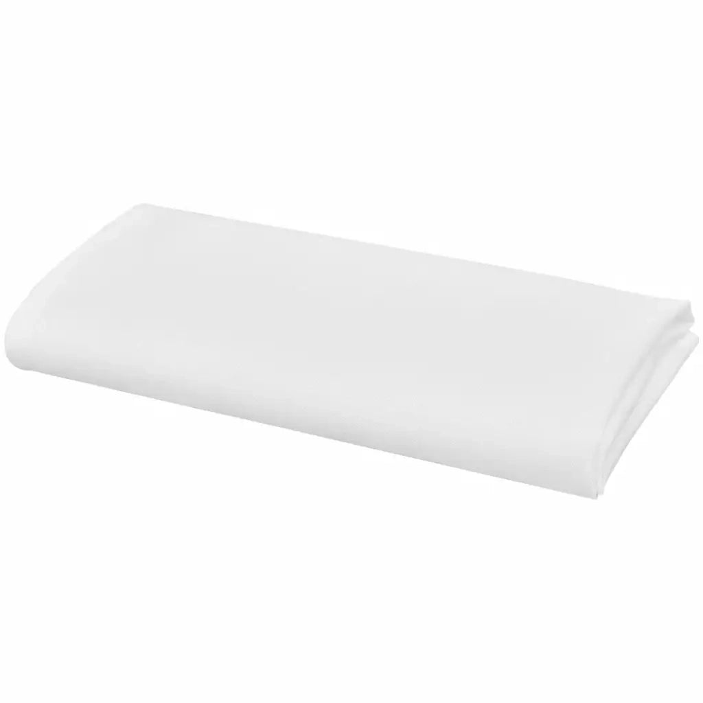 10 Tovaglioli da cena bianchi 50 x 50cm CFW3553570