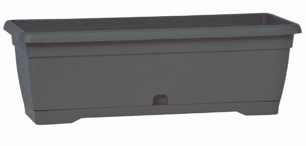 Balconetta Vaso Spazzolato Cm 40 Antracite Set 5 Pezzi - Arca
