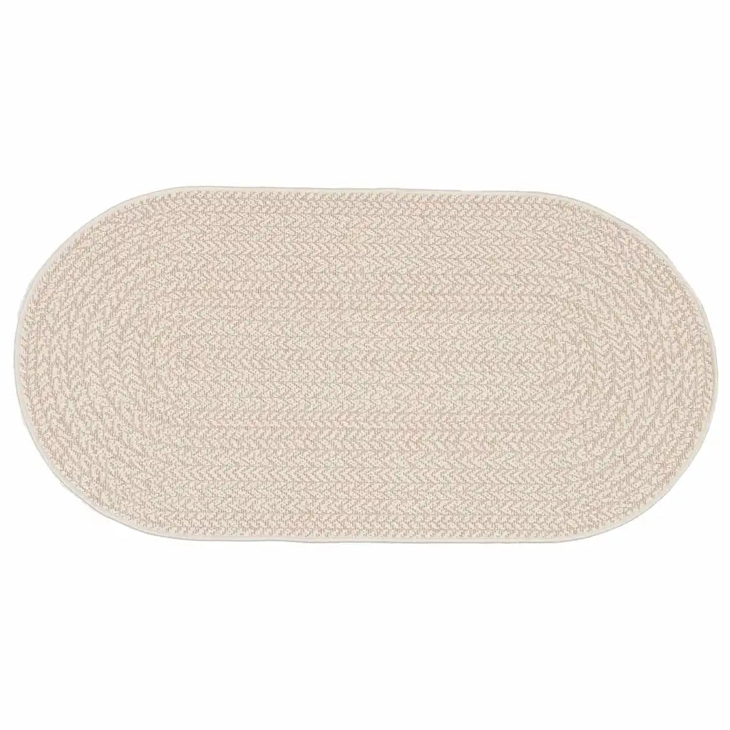 vidaXL Tappeto ZIZUR Crema PP