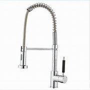 Trade Shop - Rubinetto Miscelatore Con Doccetta Lavello Isola Per Cucina Canna Alta 87466 -