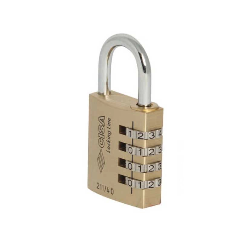 Lucchetto Ottone mm 30 Combinazione 21190 Cisa Ll