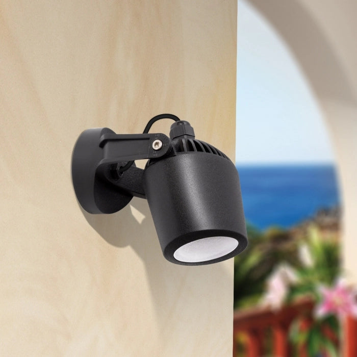Fumagalli Minitommy Faretto LED da Giardino Nero Satinato GU10 6W CCT SET