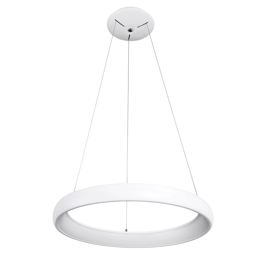 Lampadario Italux Alessia LED bianco 50W 3000K 61cm