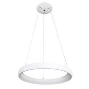 Lampadario Italux Alessia LED bianco 50W 3000K 61cm