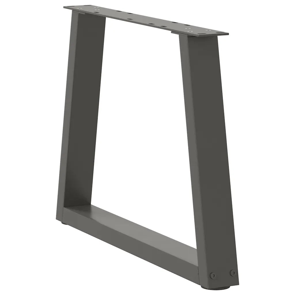 Gambe per Tavolino da Caffè a Forma di V 2 pz Antracite 70x(42-43,3) cm Acciaio 4012558