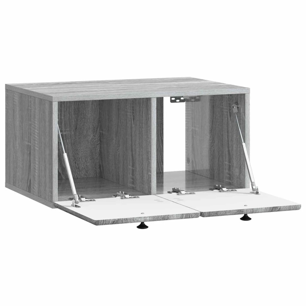 Mobile Porta TV da Muro 59,5 x 41 x 30 cm Sonoma grigio