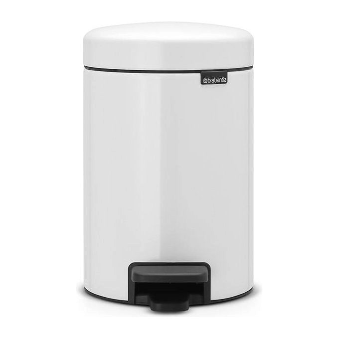 Brabantia 112126 bidone per la spazzatura 3 L Rotondo Bianco