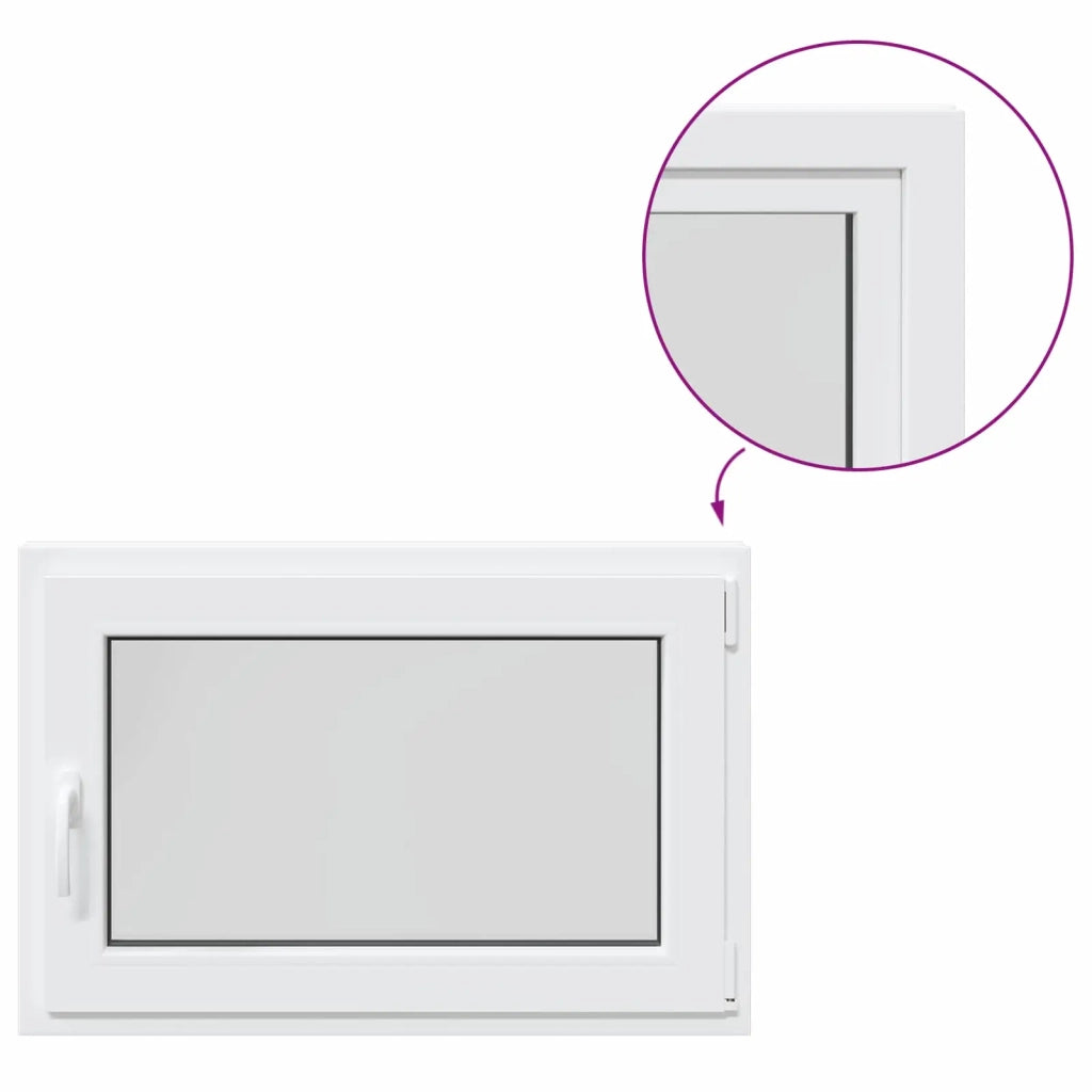 Finestra per Soffitta RISOR 95 x 50 cm PVC e Vetro 42047900