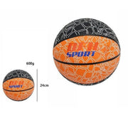 Trade Shop - Pallone Basket Pallacanestro Palla Gioco Basketball Sport Arancione Nera 70714 -