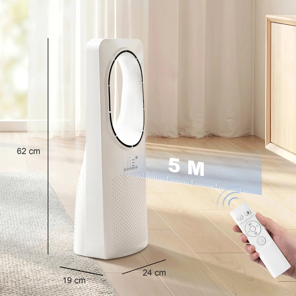 Ventilatore da tavolo per cameretta ¨C zephmum ¨C bianco