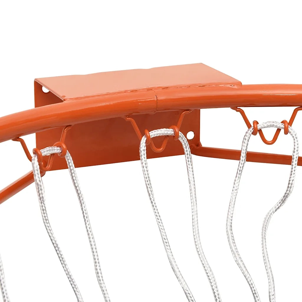 Canestro da Basket Arancione 39 cm Acciaio CFW7376574