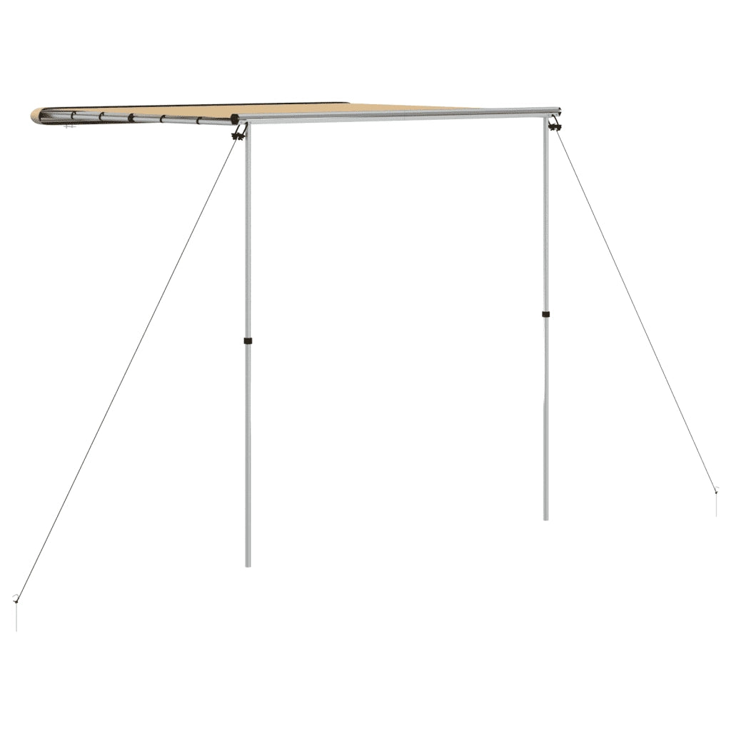 vidaXL Tendalino per Camper e Roulotte 2,4x2x2,15 m Beige