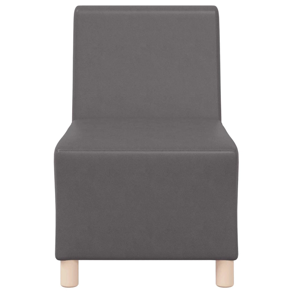 | Unità di Divano Modulare Senza Braccioli | Grigio 55 x 74 x 82 cm 4108490