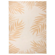 Tappeto da Esterni a Tessitura Piatta 200x280cm Motivo a Foglie cod mxl 55831