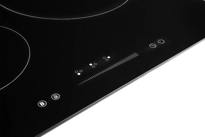 Piano cottura induzione 3 zone 7200W con booster, controllo touch slider e timer 99 min da incasso - Sogo