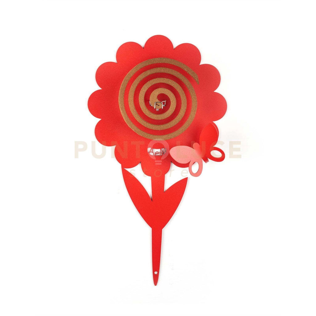 Confezione di 4  Porta zampironi da vaso Girasole Rosso