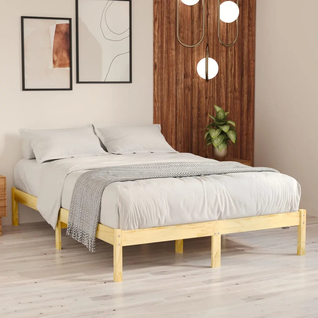 Giroletto-Struttura Letto in Legno Massello 180x200 cm Super King 451588