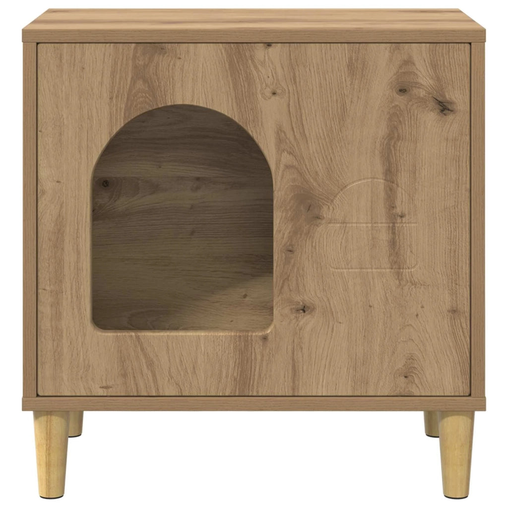 Casa per Gatti Rovere Artigianale 51 x 30 x 52 cm