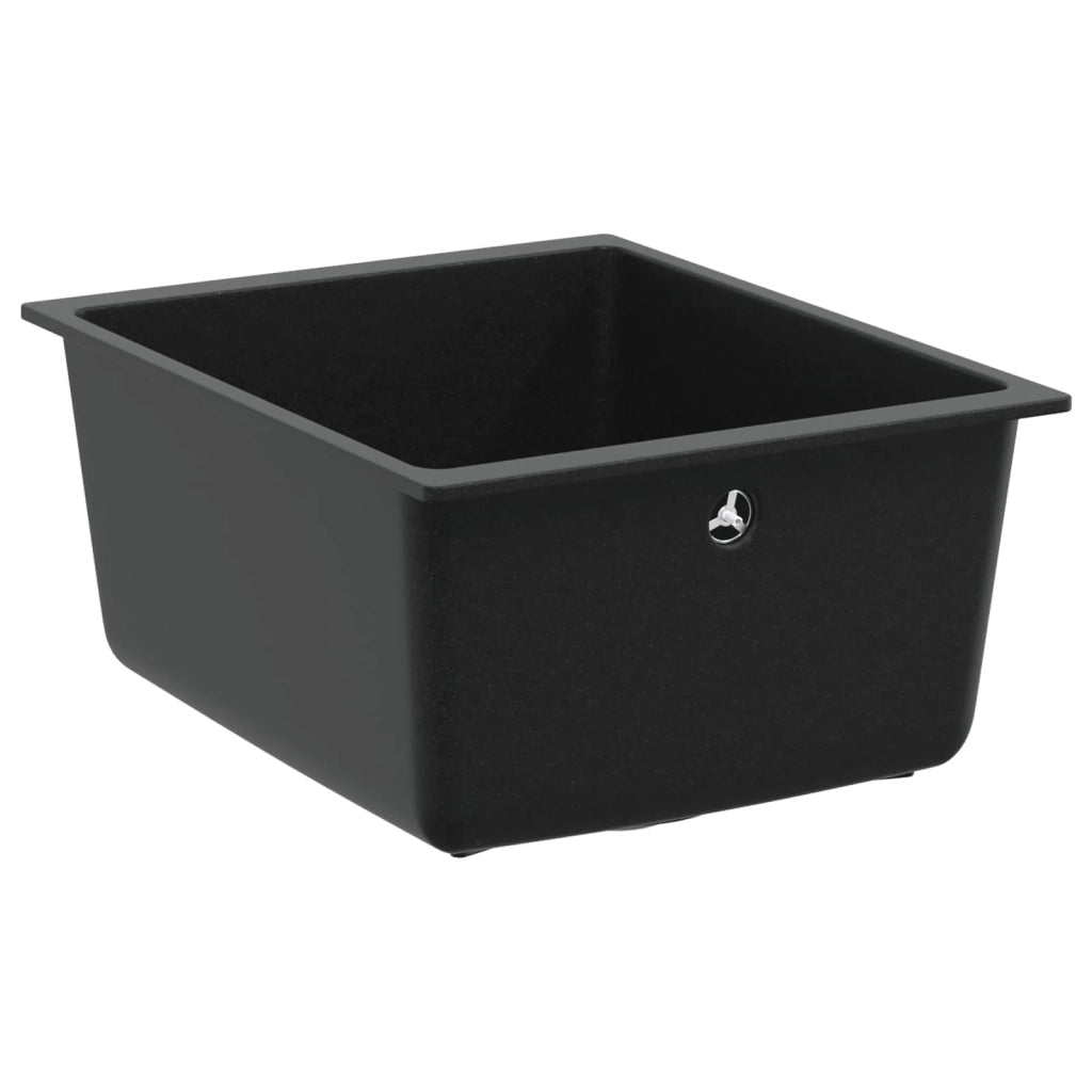 Lavello Nero 370 x 460 mm 80% Quarzo e 20% Resina CFW4737210