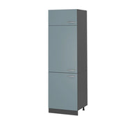 Vicco Armadio frigorifero Grigio-blu 60 cm