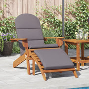 Sedia Adirondack Giardino con Poggiapiedi Legno Massello Acaciacod mxl 99586