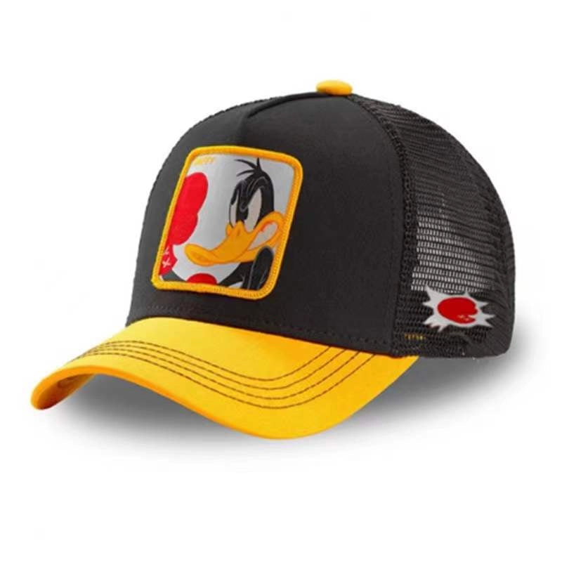 Cappellino da baseball DAFFY DUNK nero e giallo