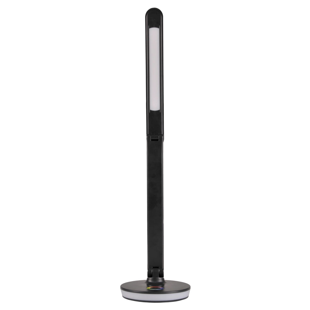 Lampada da scrivania LED nera 4000K RGB dimmer USB Polux