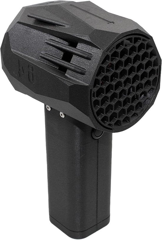 Ventilatore a getto per aria secca - Dispositivo portatile per rimuovere la neve - Jet Fan Dry Blazer 240 km/h - Velocità Potente Ventilatore - 1400 g 64 mm Motore senza asse - Facile da trasportare - Potente - Nero