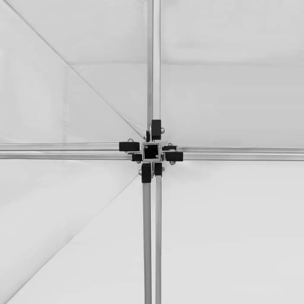Gazebo Professionale Pieghevole Alluminio 4,5x3 m Bianco 45495