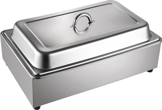 Commerciale Riscaldatore di Cibo - 400W - Acciaio Inossidabile 68x47,5x30 cm