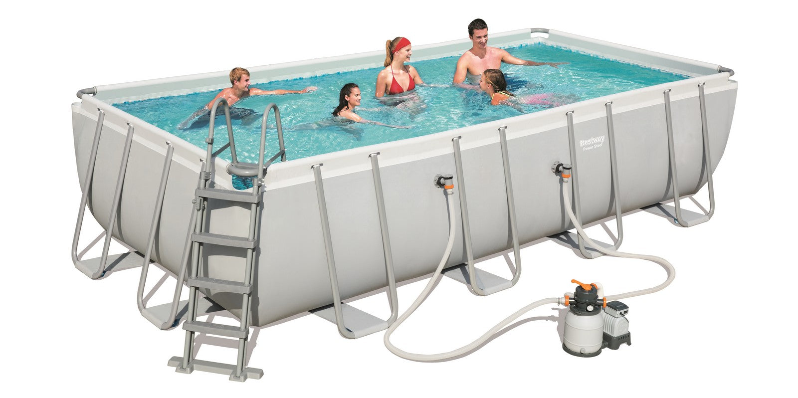 piscina con telaio completa 549x274x122h 56466 cod:ferx.91906