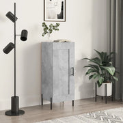 Credenza-Buffet-Armadio da cucina Grigio Cemento 34,5x34x90 cm in Legno Multistrato 561592