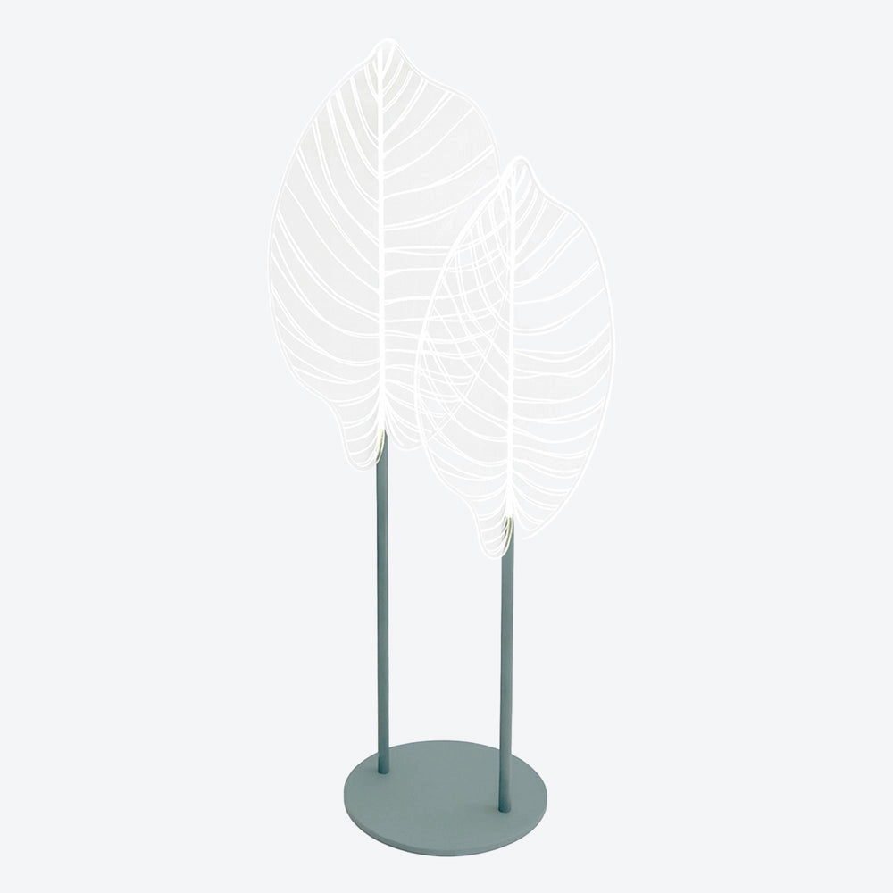 BEBA PIANTANA IN CRISTALLO ACRILICO DECORATO TRASPARENTE BASE OTTANIO LED 4200°K / 24 Volt - 12 W/Mt