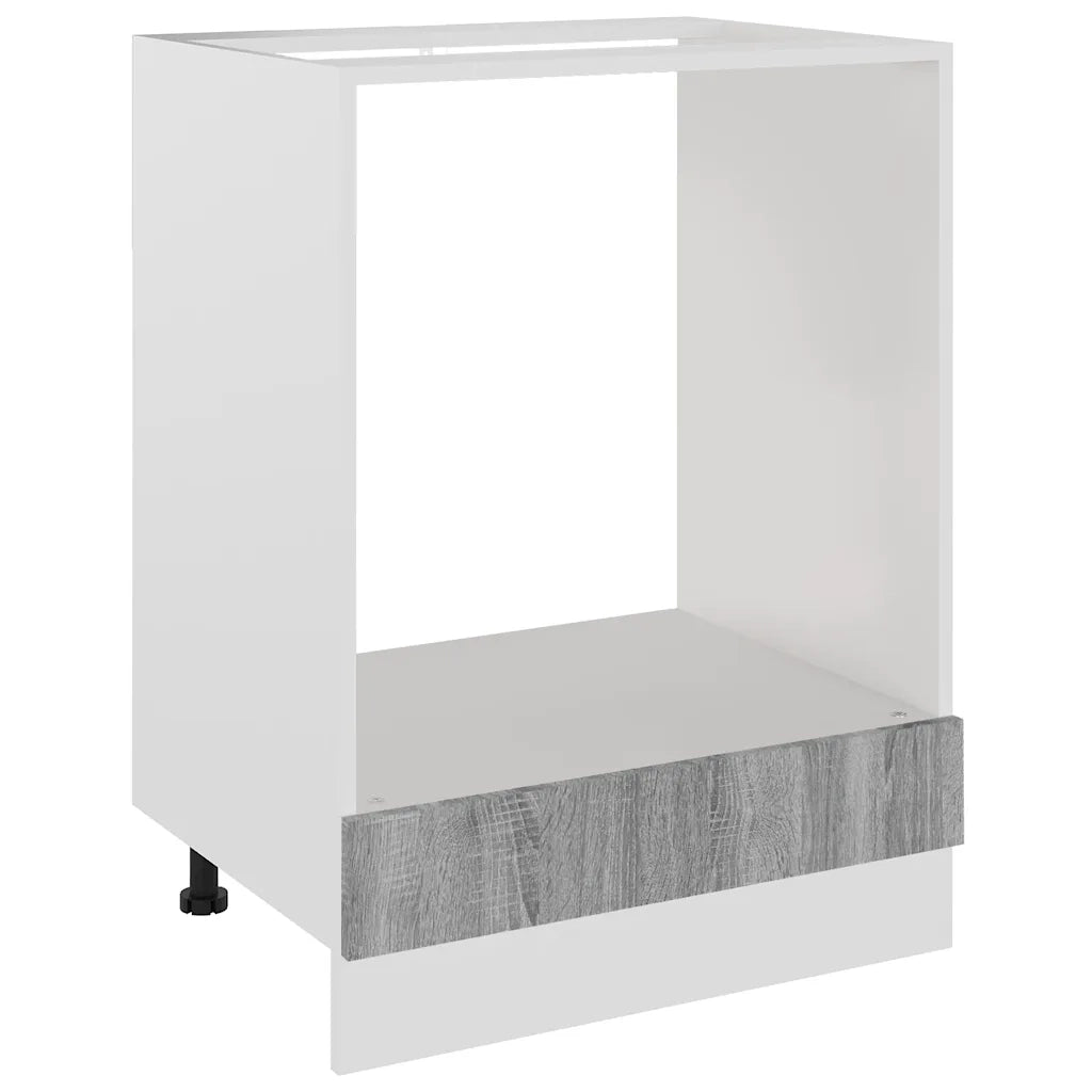 Mobile da Forno “Riga” Grigio Sonoma 60x46x81,5 cm 825835