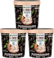 SET 3 GARNIER GOOD TINTA CAPELLI 3.0 CASTANO CIOCCOLATO FONDENTE COLORAZIONE PERMANENTE SENZA AMMONIACA 90% NATURALE