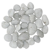 ciottoli levigati bianco (conf.10kg.) cod:ferx.91924