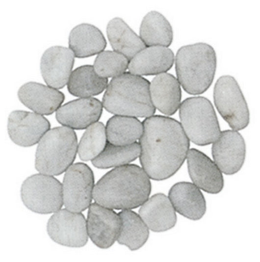 ciottoli levigati bianco (conf.10kg.) cod:ferx.91924