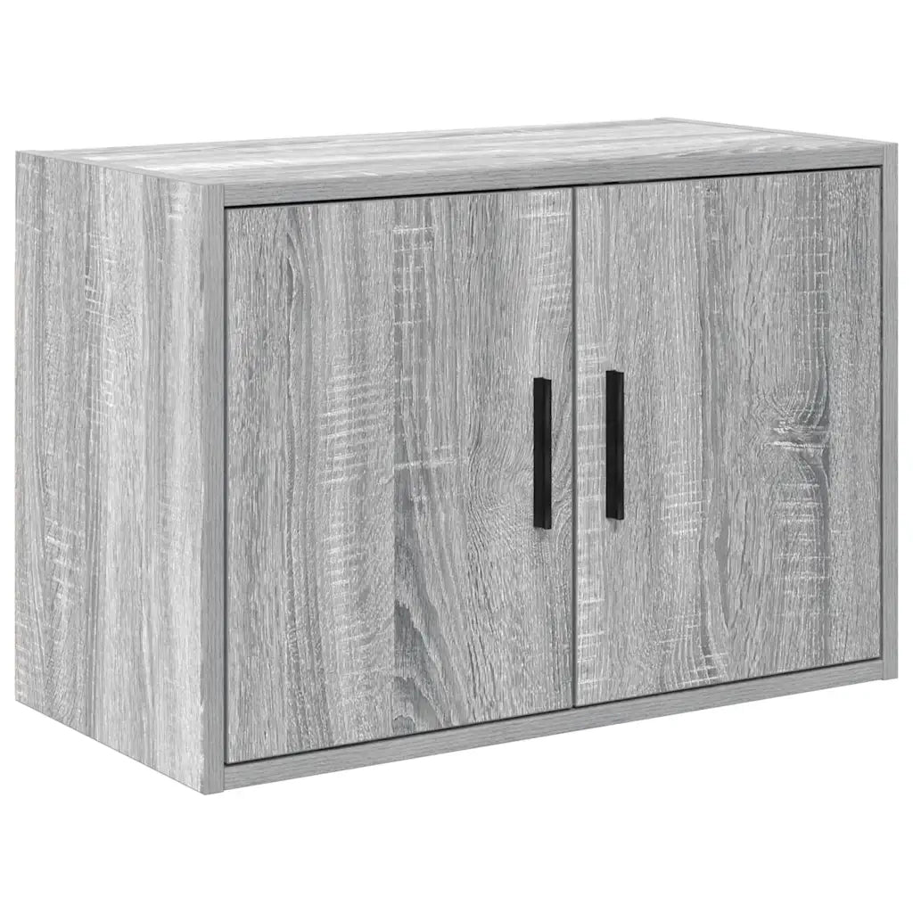 Armadi da Garage 2 pz Grigio Sonoma in Legno Multistrato 3328337