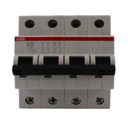 Interruttore magnetotermico 4 poli 4 moduli 25A curva B 6kA ABB