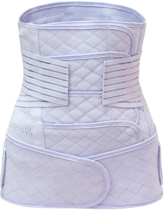 Buikband ademend postpartum per tutte le stagioni - Modello sostenitivo e tailleur per donne dopo il parto - XL - colore lilla chiaro