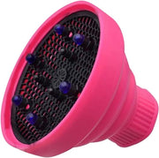 Verspreiditore di capelli universale per accessori per asciugacapelli 35-5 cm - Silicone - Adattabile - Arricciato - Ondulato - Accessorio per asciugacapelli per uso domestico.