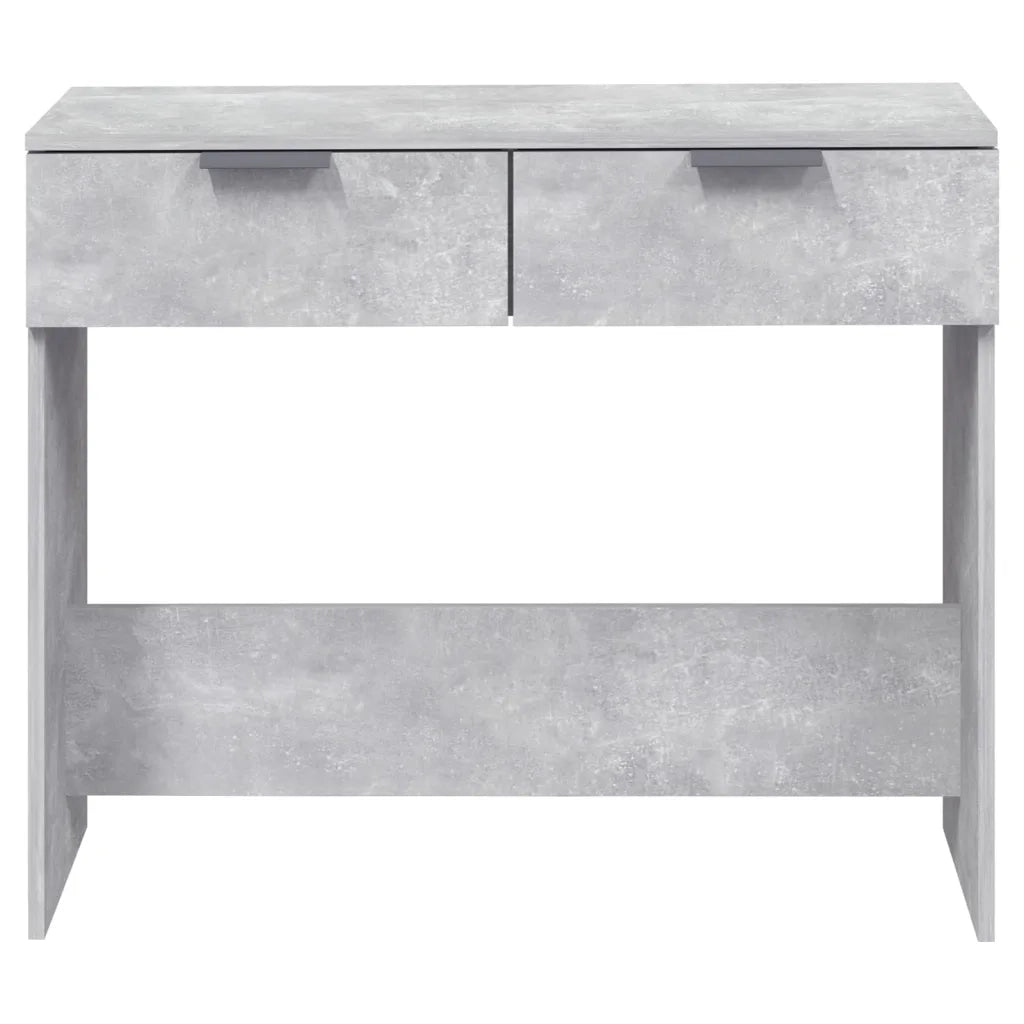 Tavolino da Salotto Grigio Cemento 90x36x75cm Legno Multistrato cod mxl 5891
