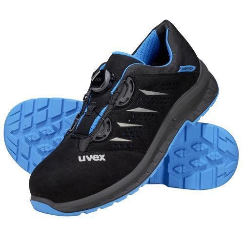 Uvex 69382 Maschio Adulto Nero, Blu