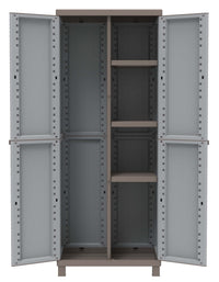 armadio terry crattan 2ante 3 ripiani 68x39x170h con vano porta scope 3680 cod:ferx.91958