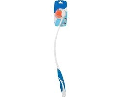 Confezionatore di palline per cani - Confezionatore di palline - 66,04 x 8,89 x 9,22 cm - 1 pezzo - 66cm - Blu e Bianco