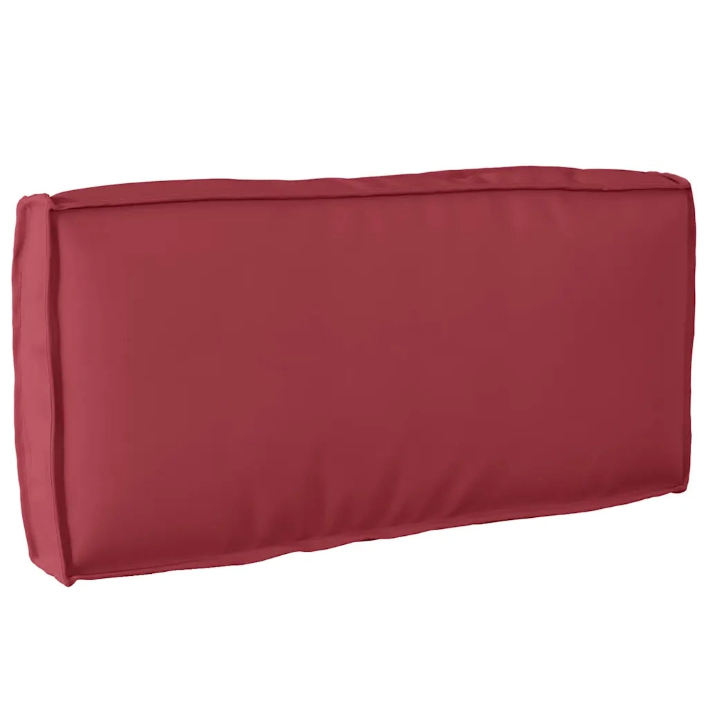 Cuscino Rosso Vino 80 x 40 x 12 cm Tessuto Oxford 42001534