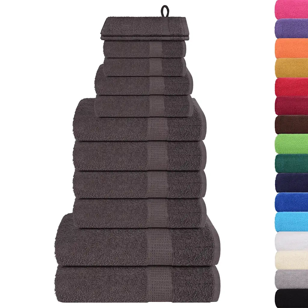 Set di asciugamani 12 pezzi FROGN Antracite 360 g/m2 CFW3342273